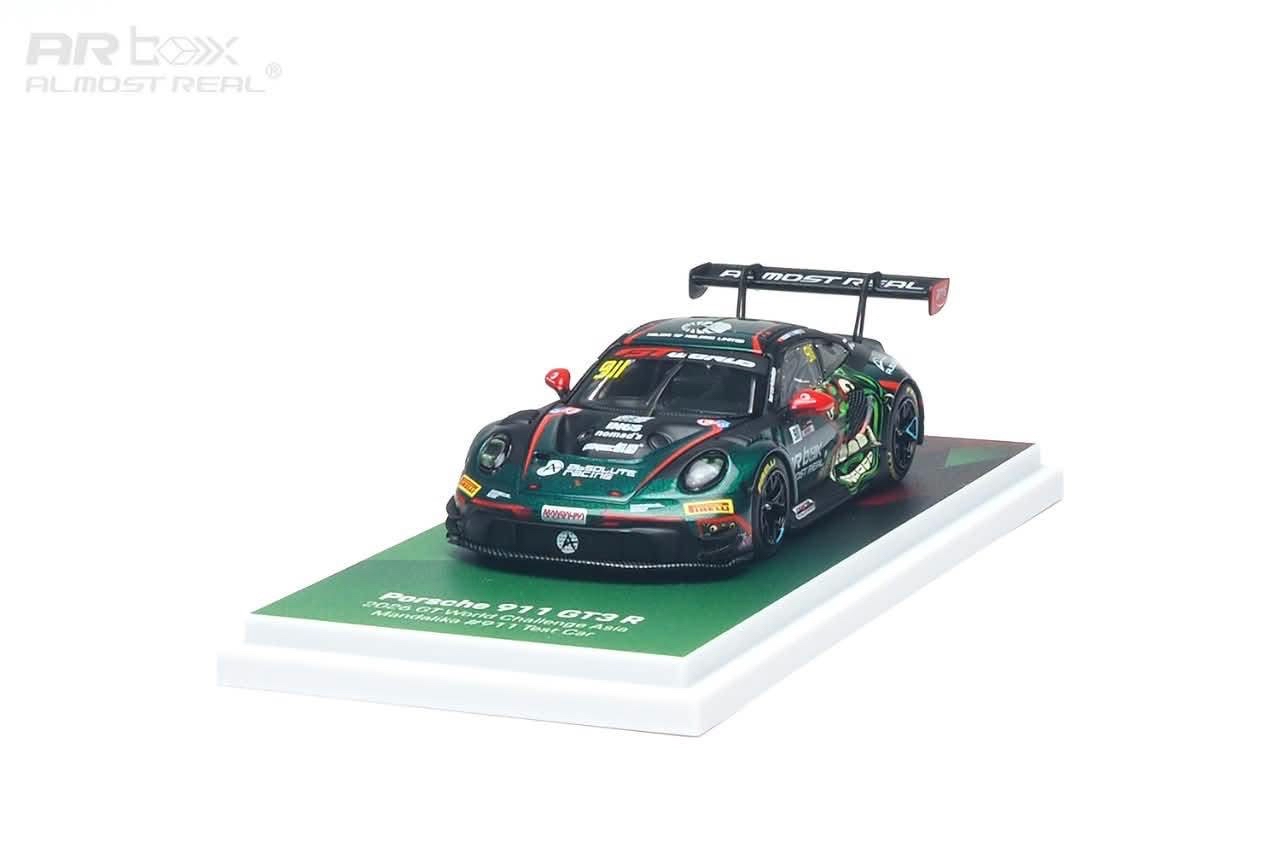 Pre Order - AR Box ( 640006011 ) Almost Real 1/64 Porsche 911 GT3 R 2026 GT World Challenge Asia Mandalika GT世界挑戰賽亞洲杯印尼曼德利卡站(成都首發版）/ 預訂優惠價 Pre-Order Price: HK$187