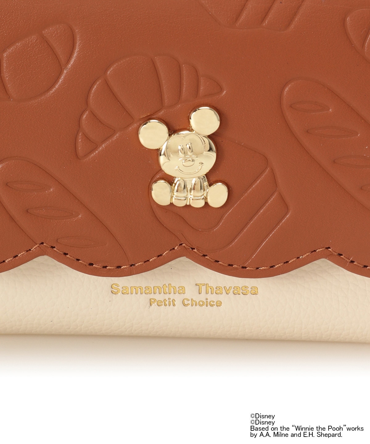 🎀【預訂】Samantha Thavasa Petit Choice x Nui Bread Mickey Folding Wallet