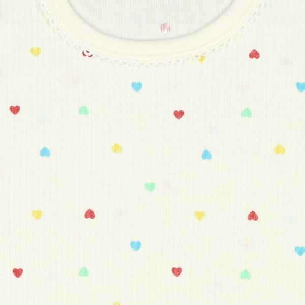 🇯🇵預訂 日本直送🇯🇵草莓愛心滿印絲帶短袖包屁衣三件套