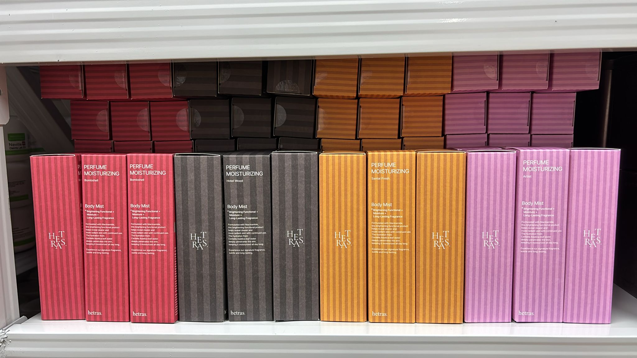 韓國 Hetras 雙重保濕美白香氛身體噴霧 120ml