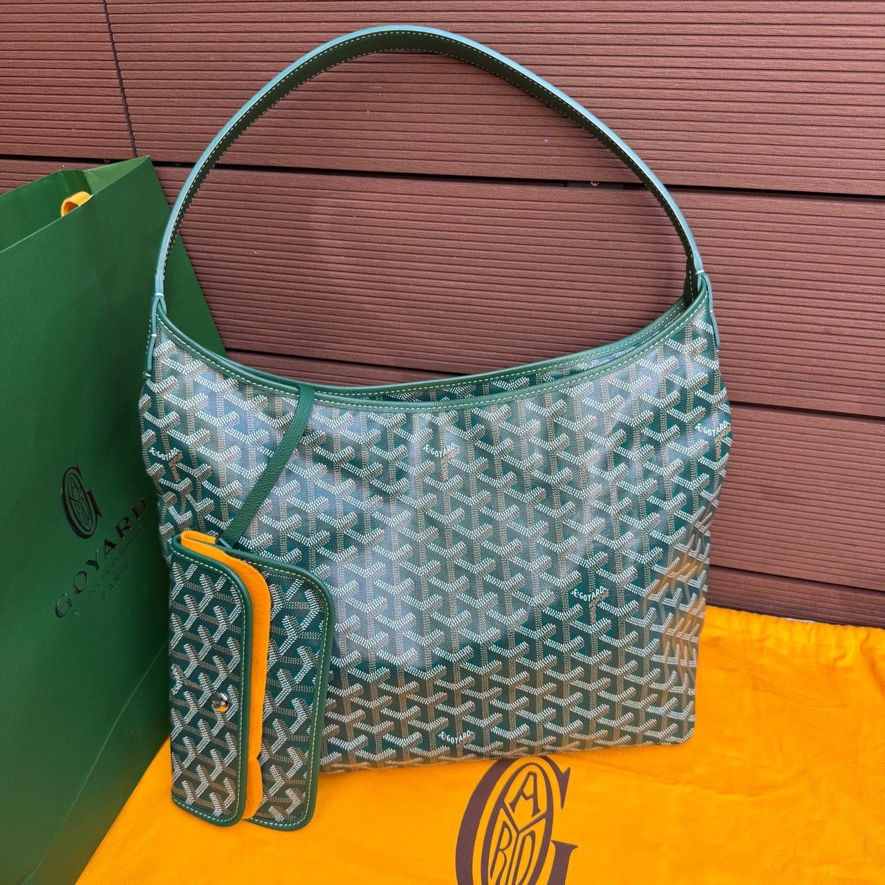 Pre-Owned GOYARD Hobo Bag / Green