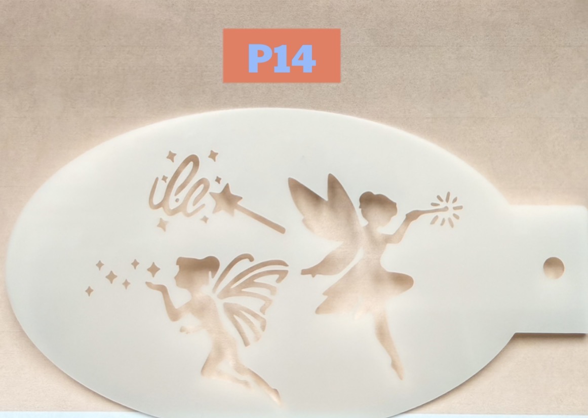 膠圖板-人物(P）