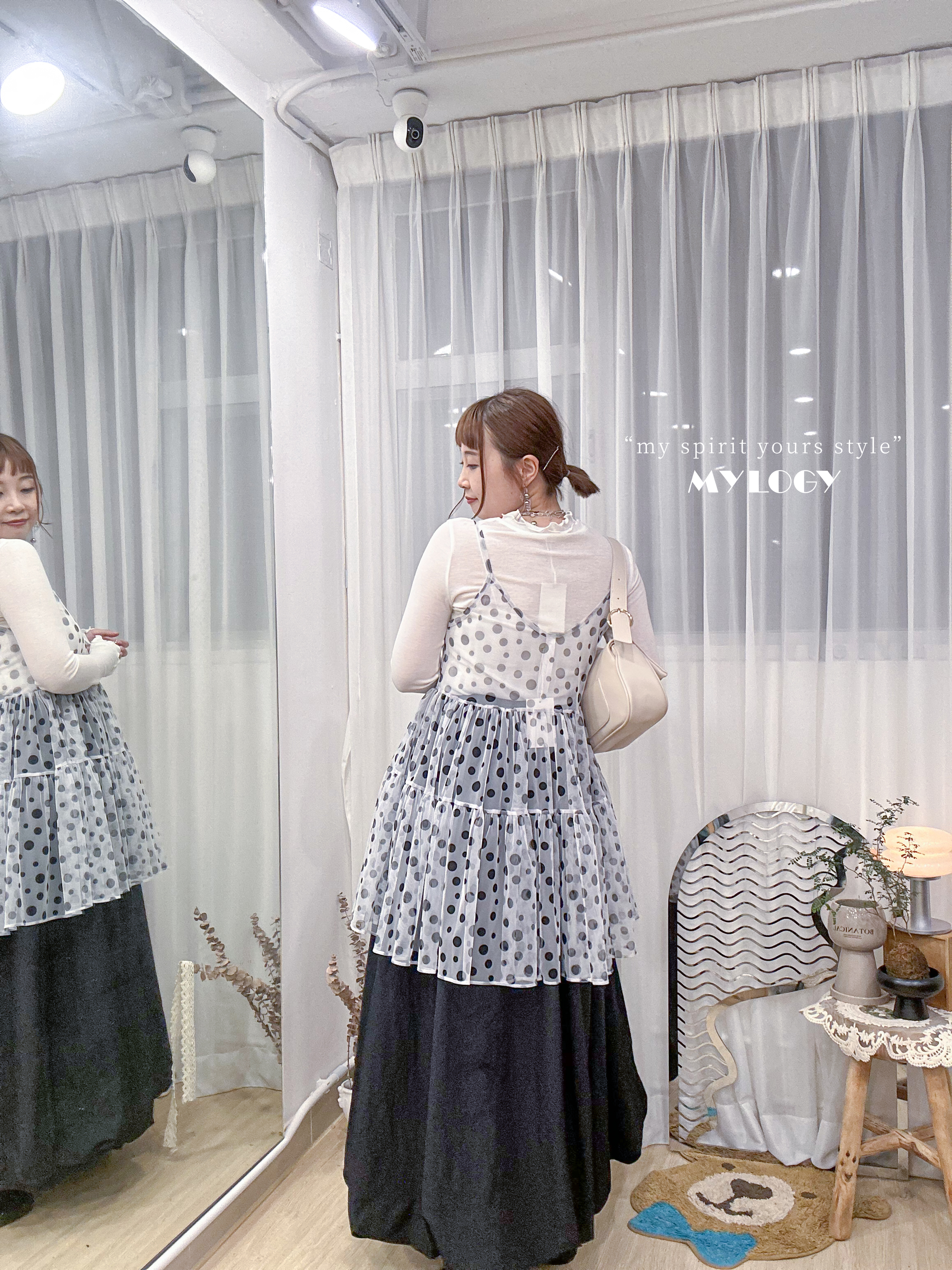 基本款和內搭～Double RUFFLE 素棉TEE NK0001