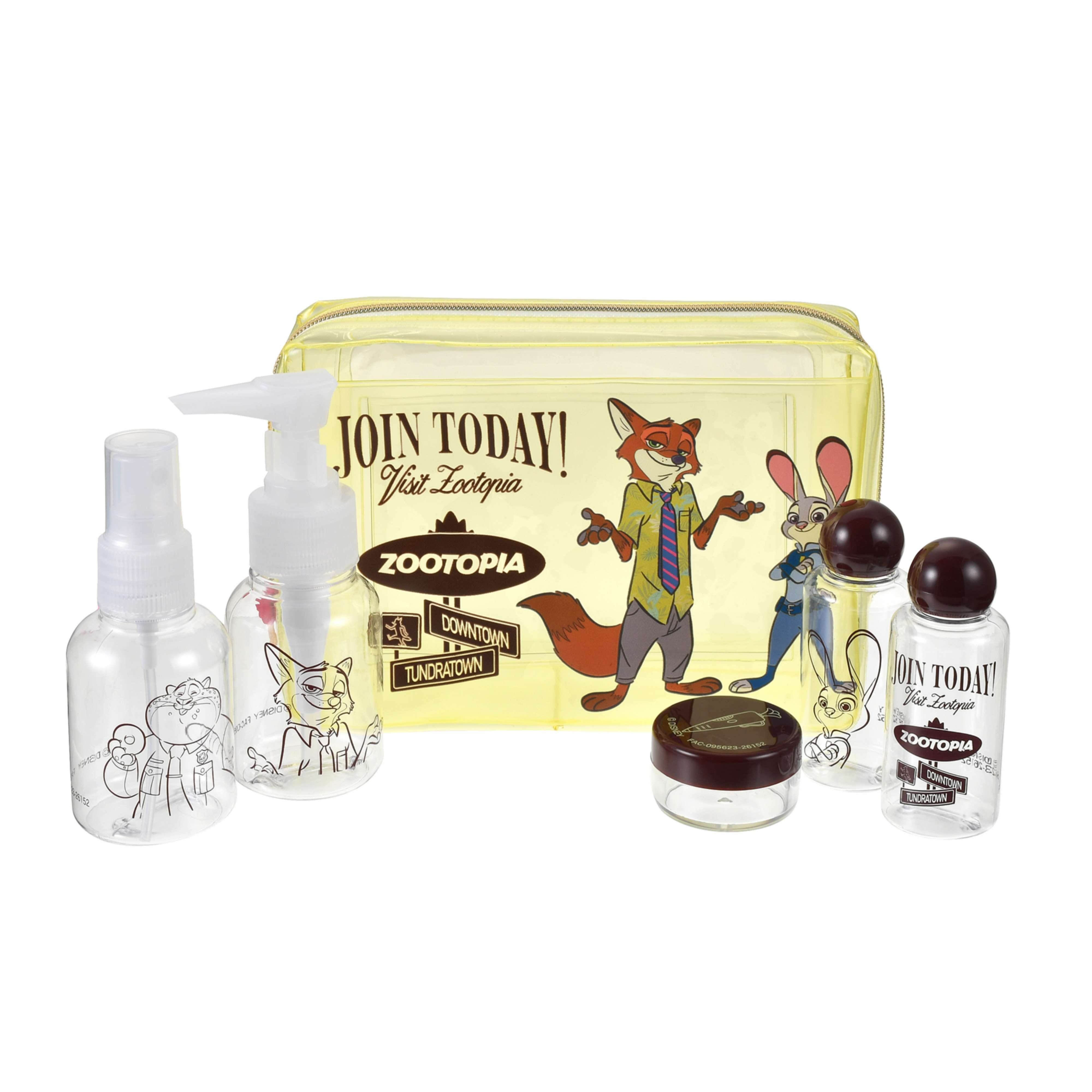 🌸 【預訂】Bottle Set - ZOOTOPIA TRAVEL