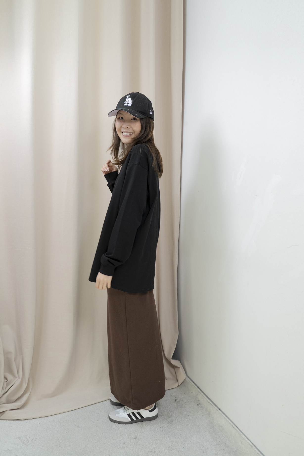 舒適棉不勒肚直順半身裙（5色）