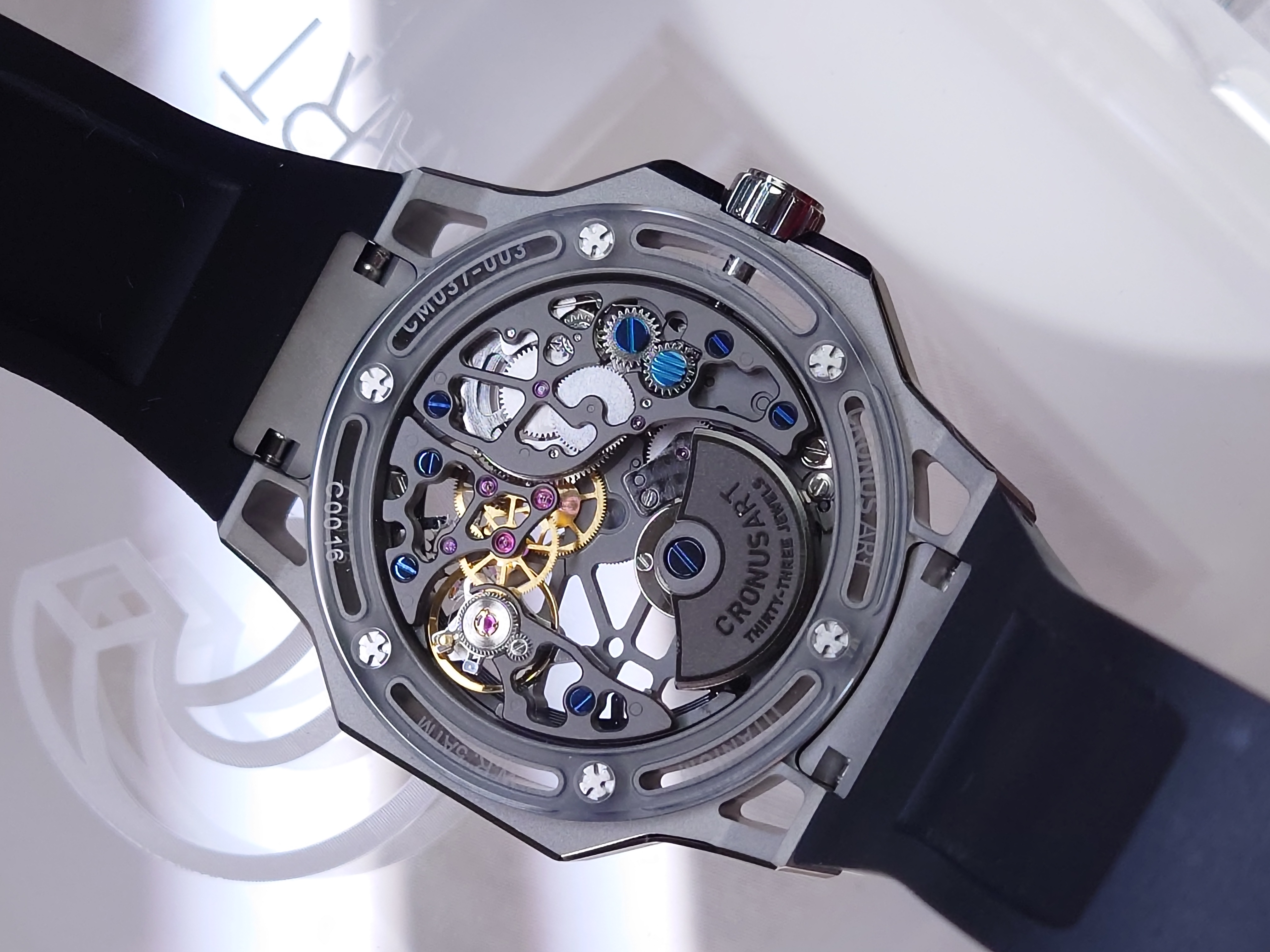 Cronus Art 探險者珍珠陀機械表 Grey