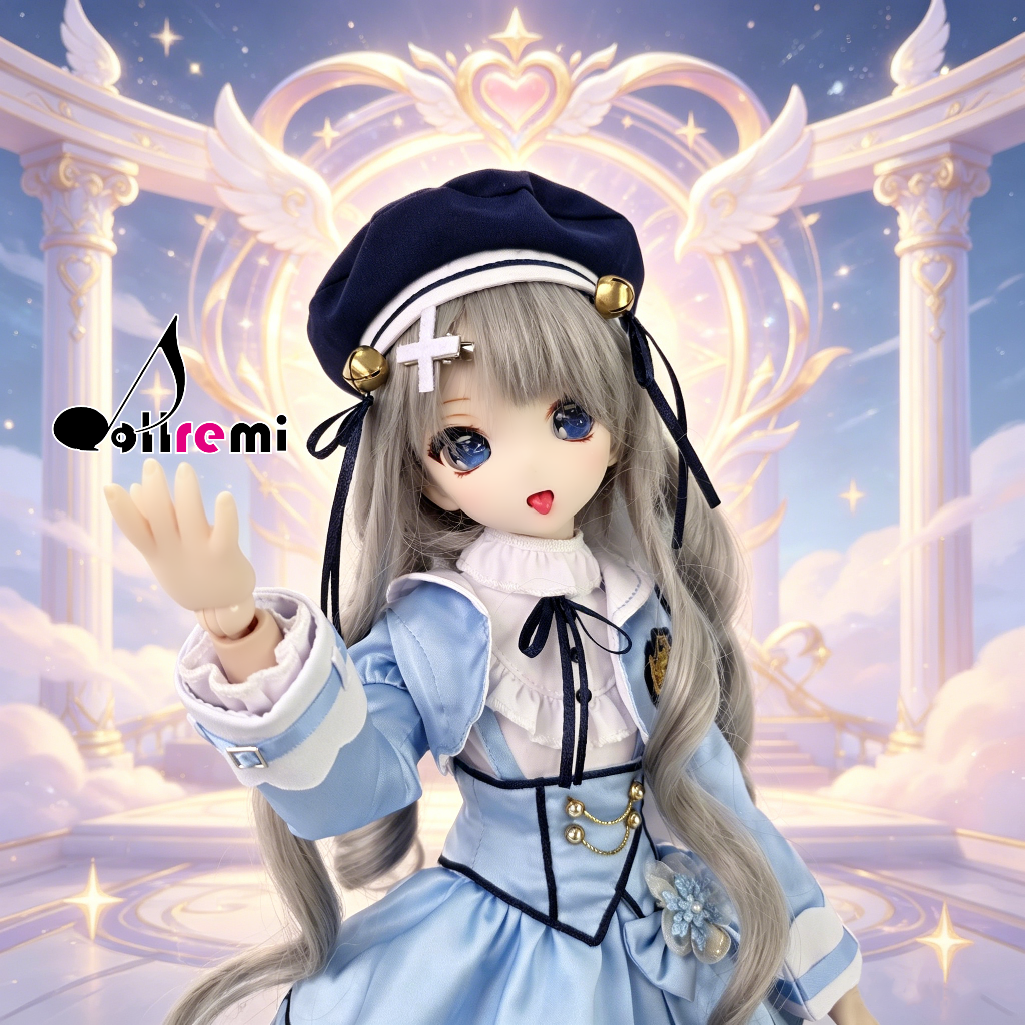 【dollremi】(DD0929) COS 彩虹社 Team ahamo YouTuber 天宮心 Amamiya Kokoro