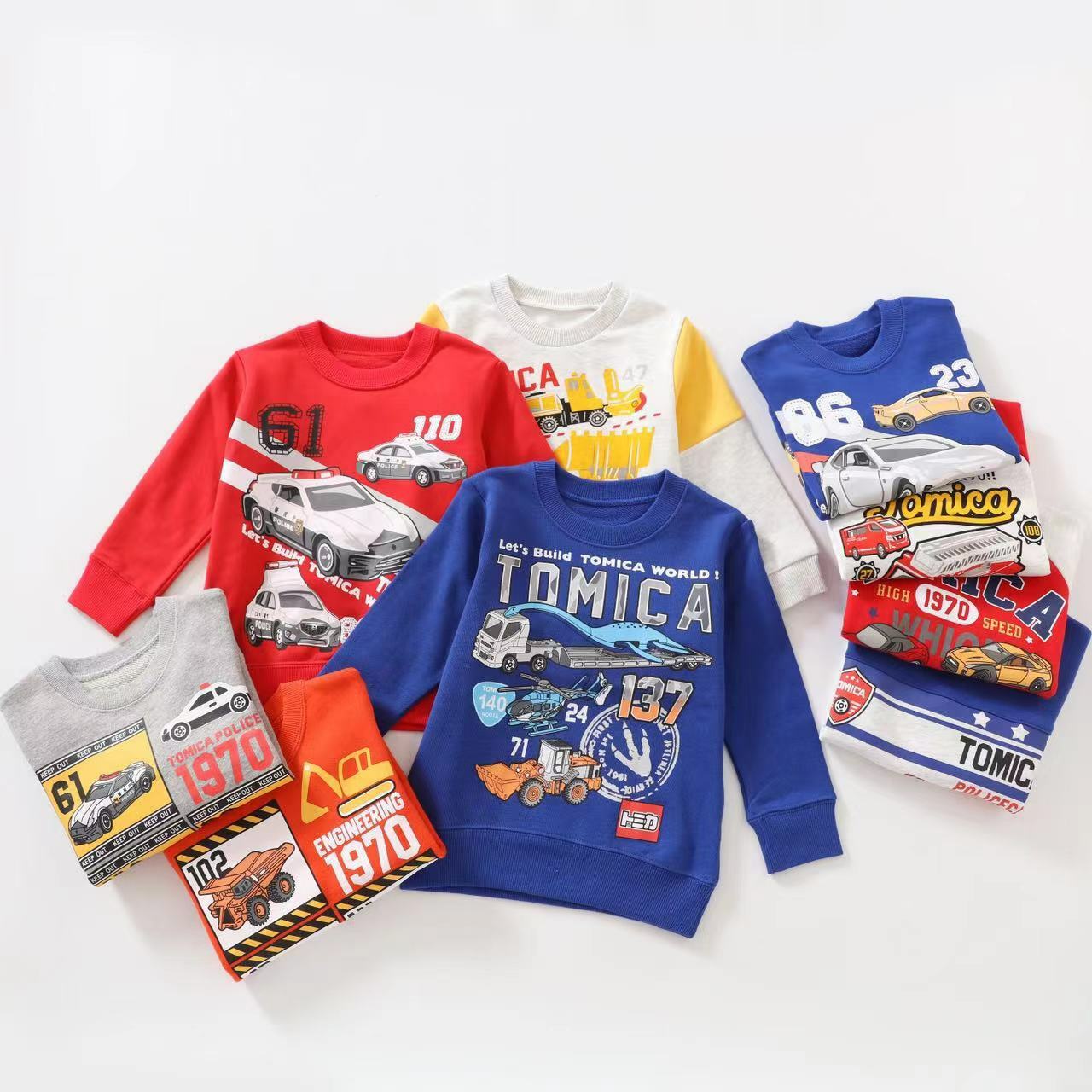 Tomica 毛圈男童衛衣 -1件- 現貨