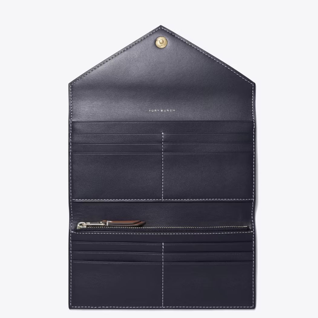 T MONOGRAM ENVELOPE WALLET