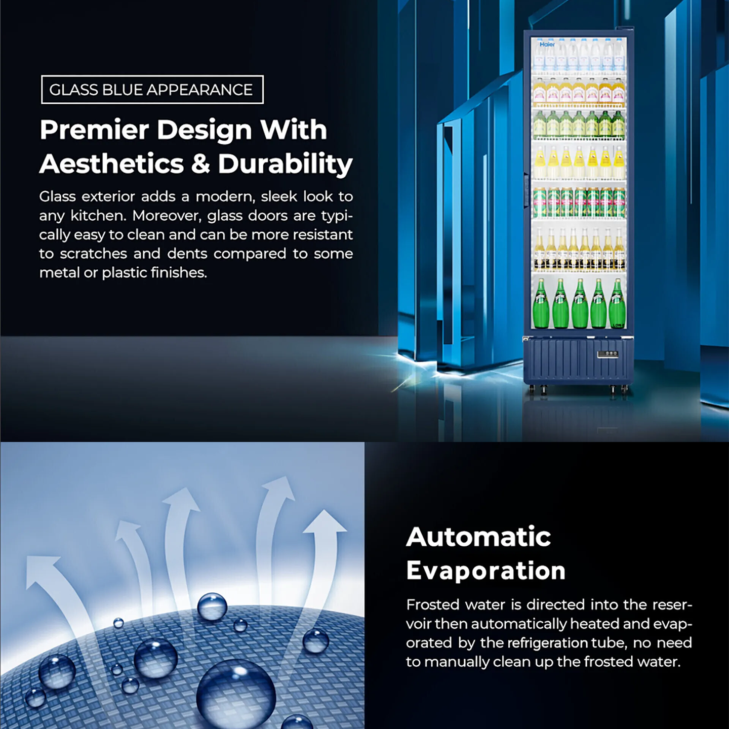Haier 375L Showcase Chiller (SC-439E)