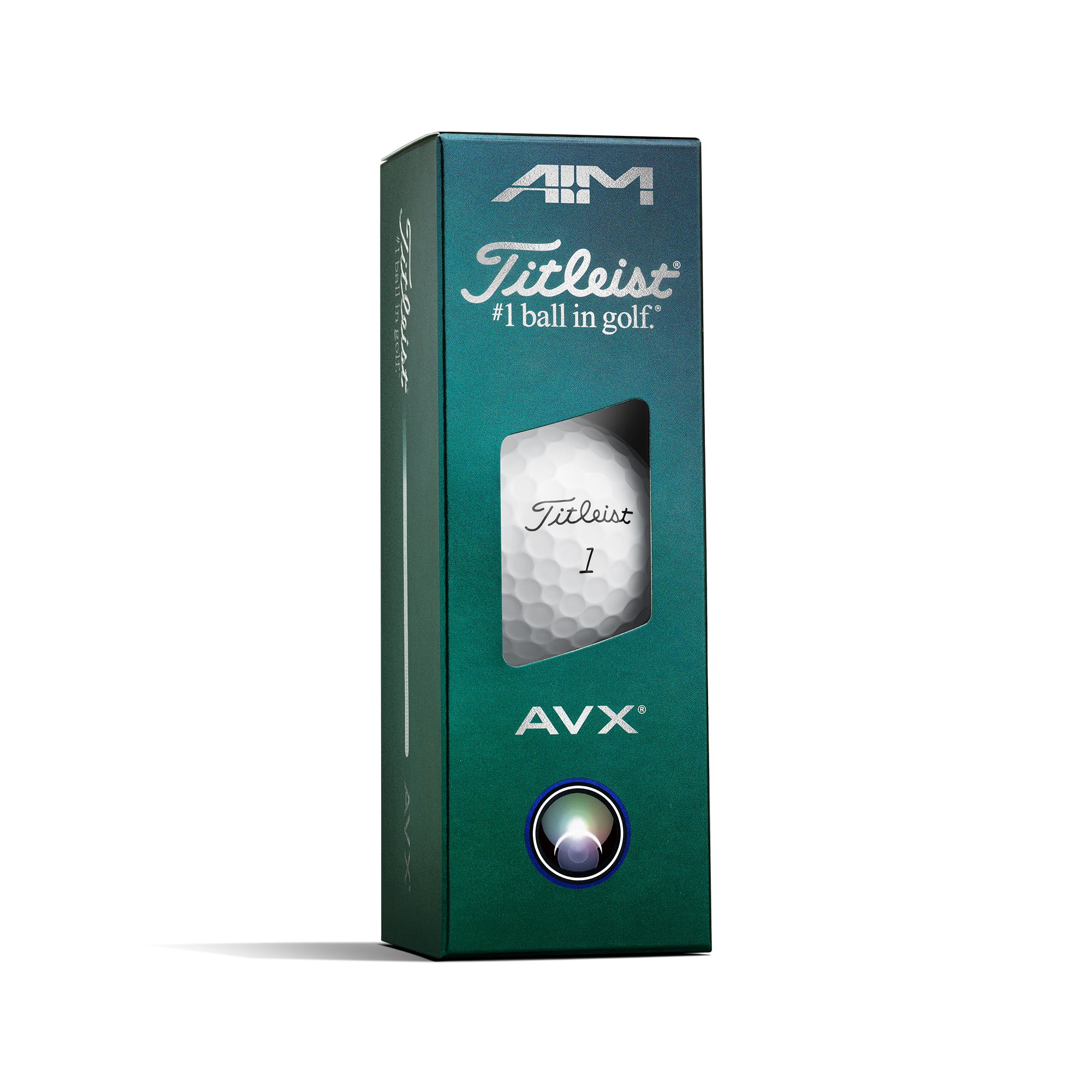 TITLEIST AVX AIM 360 GOLF BALL 三層球 (白)
