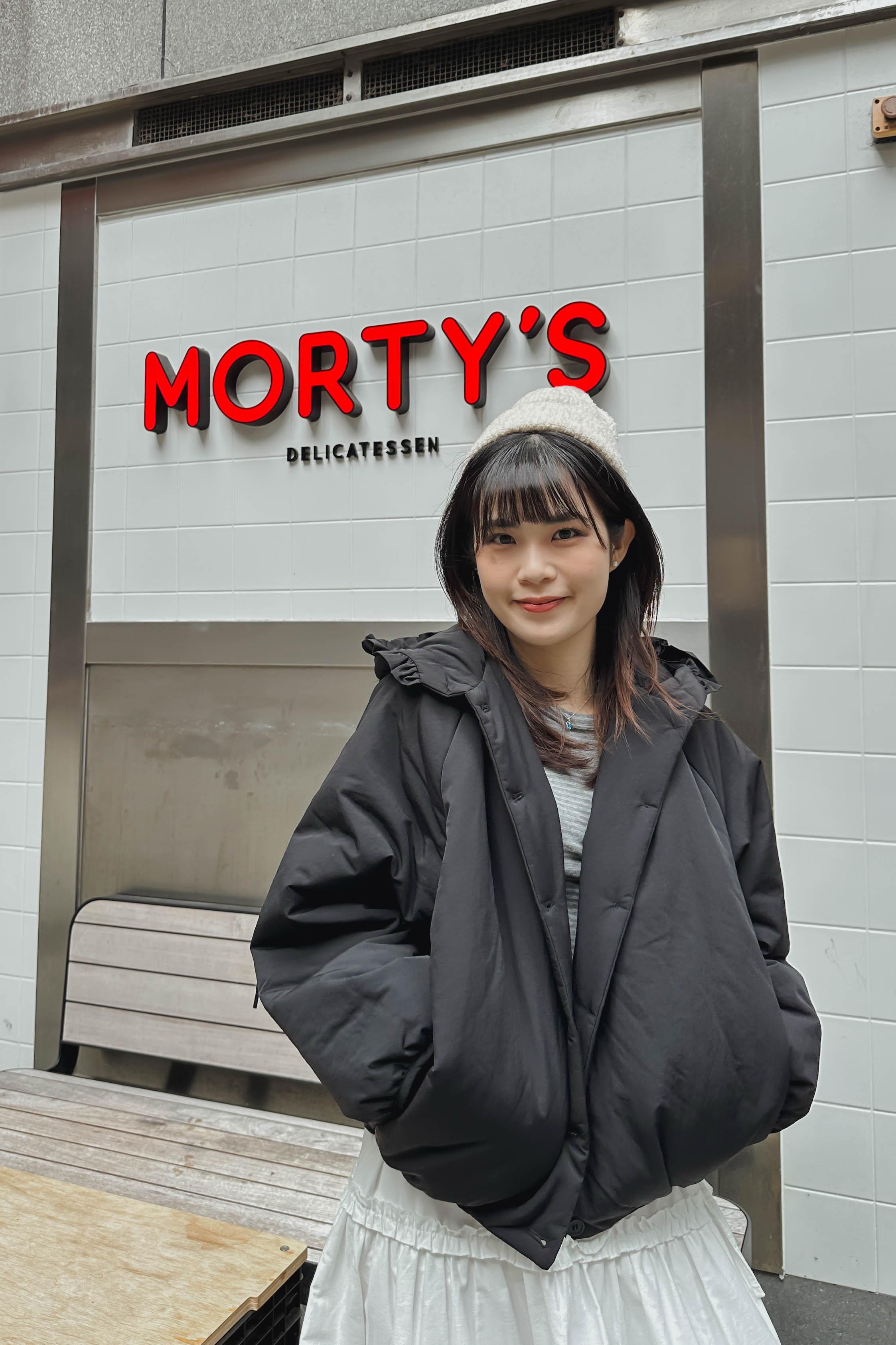 麵包夾棉短版連帽外套