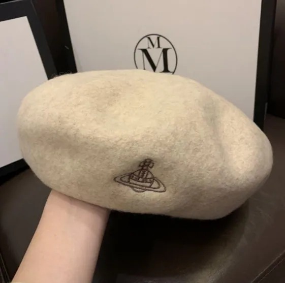 【現貨】Vivienne Westwood 土星羊毛貝雷帽