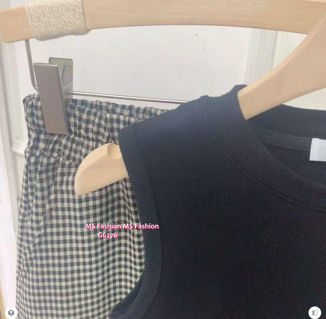 G6276 韓國🇰🇷背心+闊褲Set