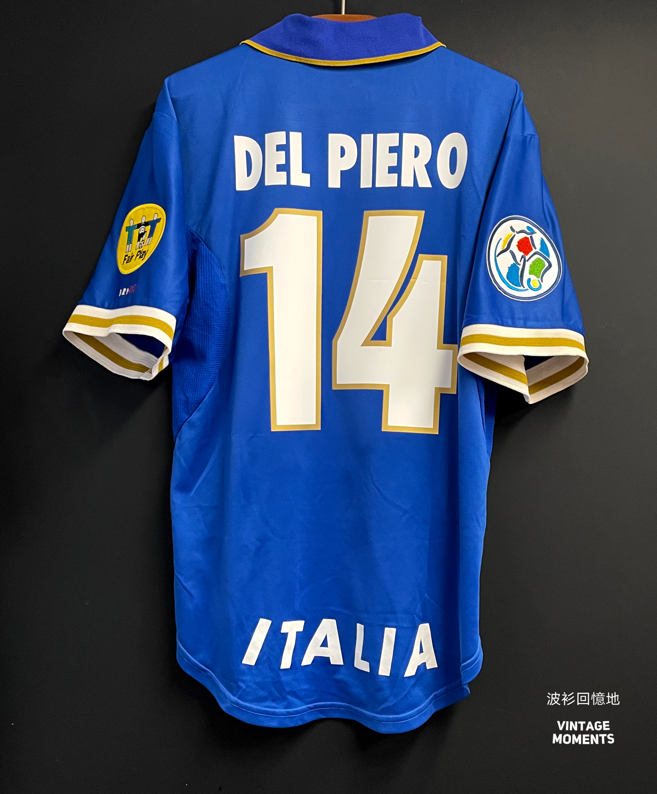 意大利1996主場 迪比亞路 ITALY HOME DEL PIERO