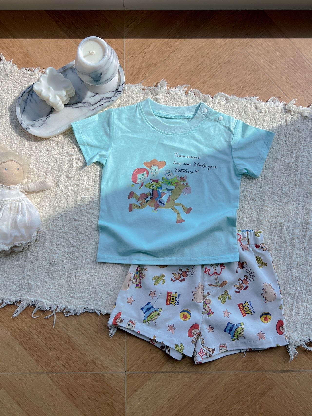 0666 純棉休閑套裝