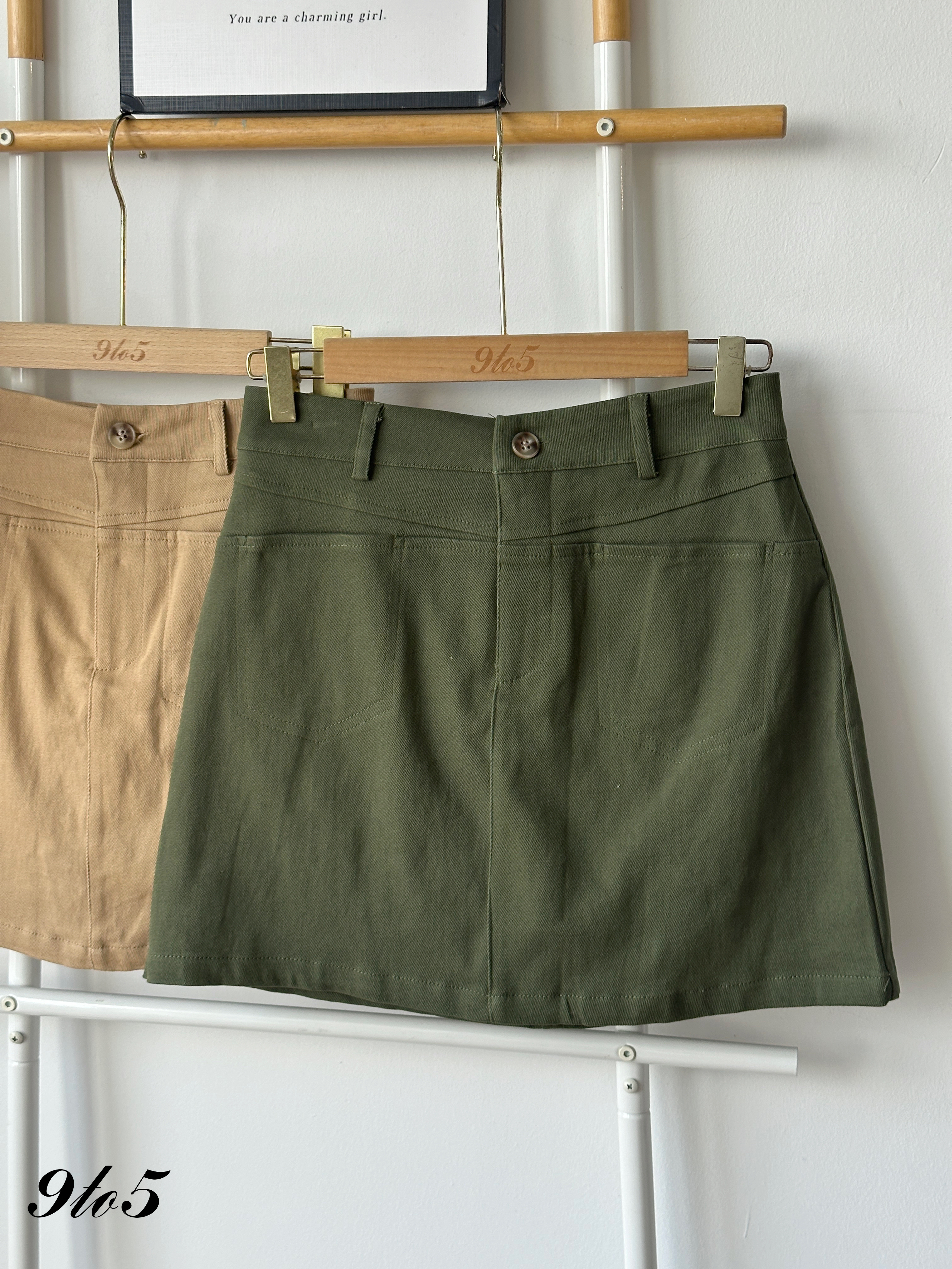 S1966 Denim Short Skirt - 3 Colors 