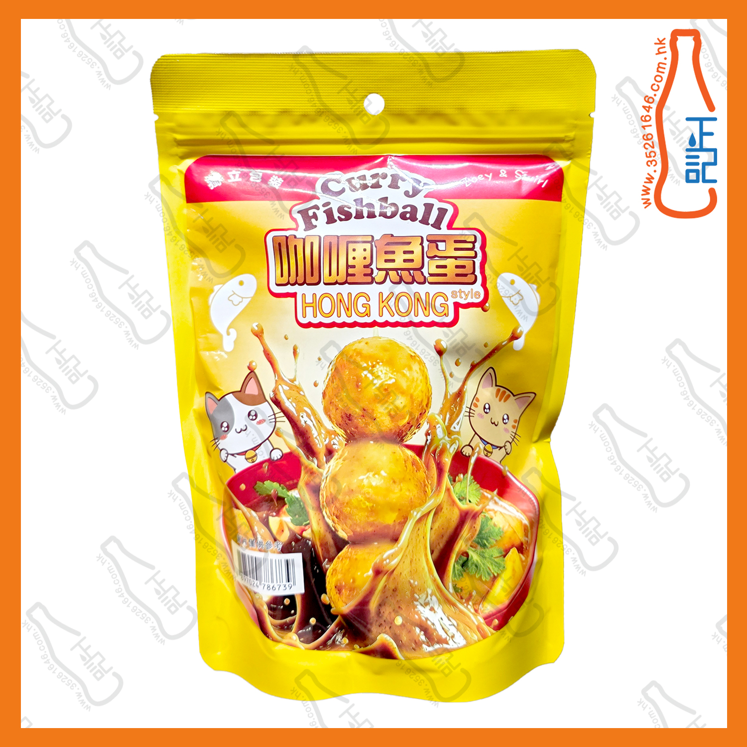 ==Zoey & Swirl 即食咖喱魚蛋 96g /袋