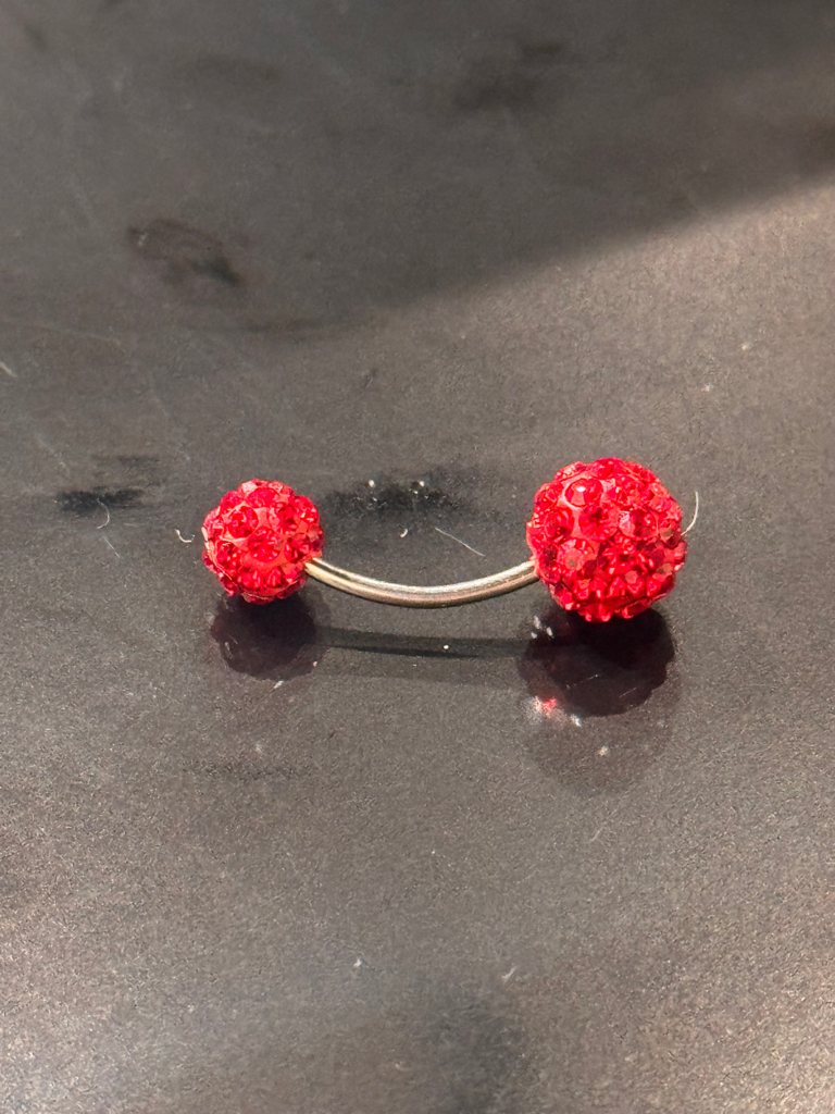 Crystal Sparkle Belly Button Ring