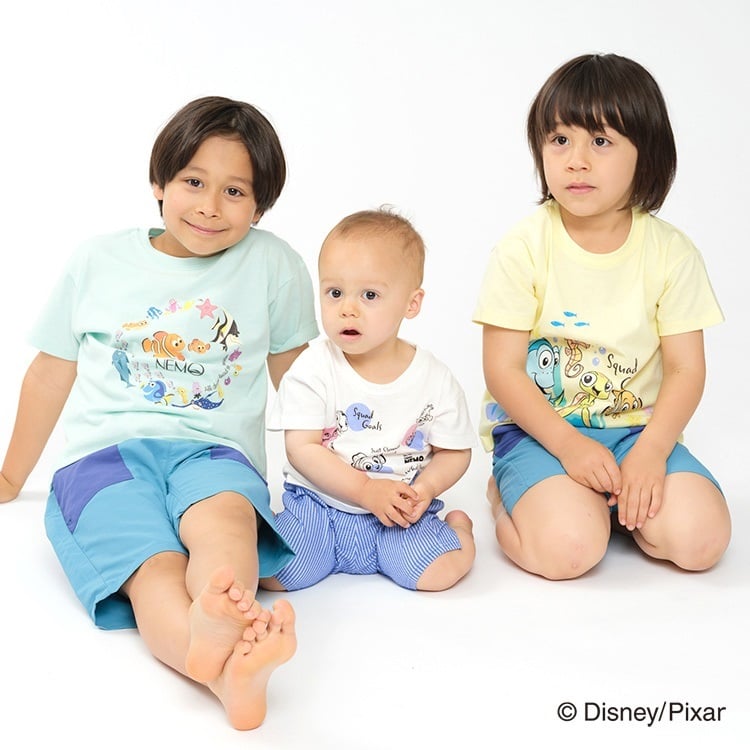 🆕【⭐訂購⭐】🇯🇵 日本直送  🌀Finding #Nemo 純綿印花短袖T恤［6款選］🌀[ELFA-0153] [260719]