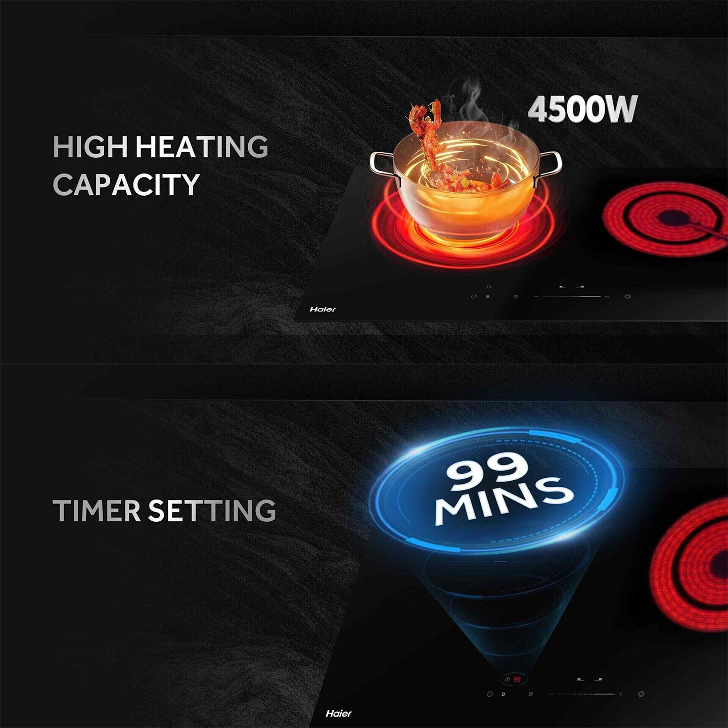 Haier Built-in Electric Ceramic Hob (HB-Y672TK1DC)