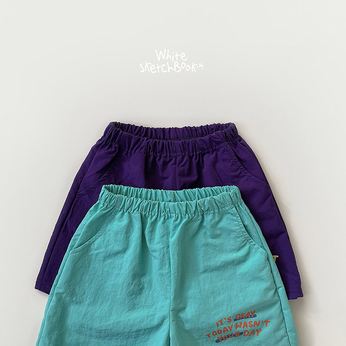 🇰🇷WhiteSketchBook短褲
