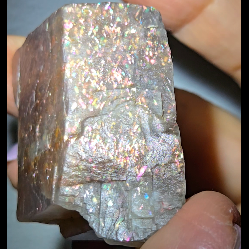 Rainbow lattice sunstone from Tanzania - SM263