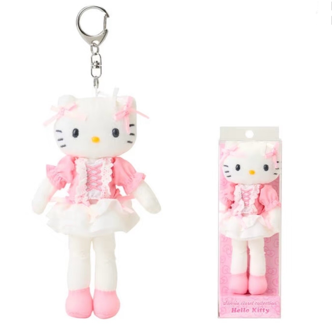 【現貨】 日本🇯🇵 sanrio hello kitty  長腿 公仔匙扣（ 有關節，手腳可扭）(Y2K長腿系列)