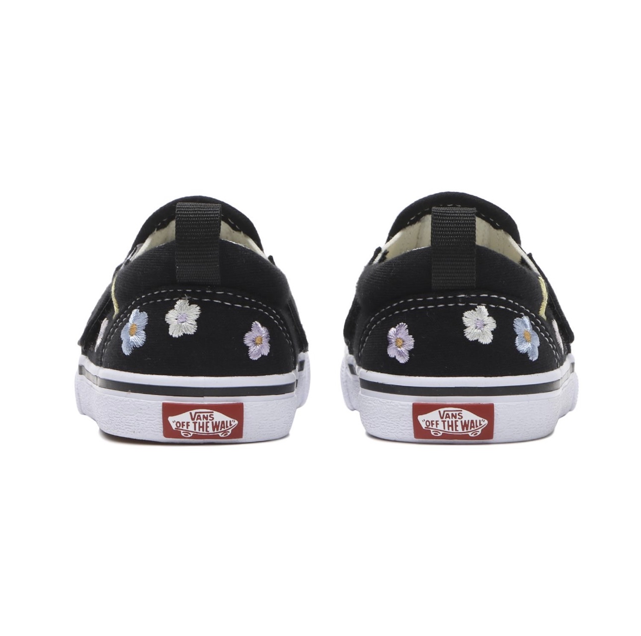 🇯🇵預訂 日本直送🇯🇵Vans花朵刺繡黑色SLIP ON(Baby)