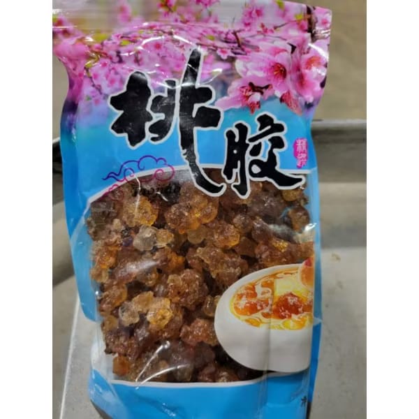 PEACH GUM Grade 4A Size Big /500gm 4A少杂质桃胶