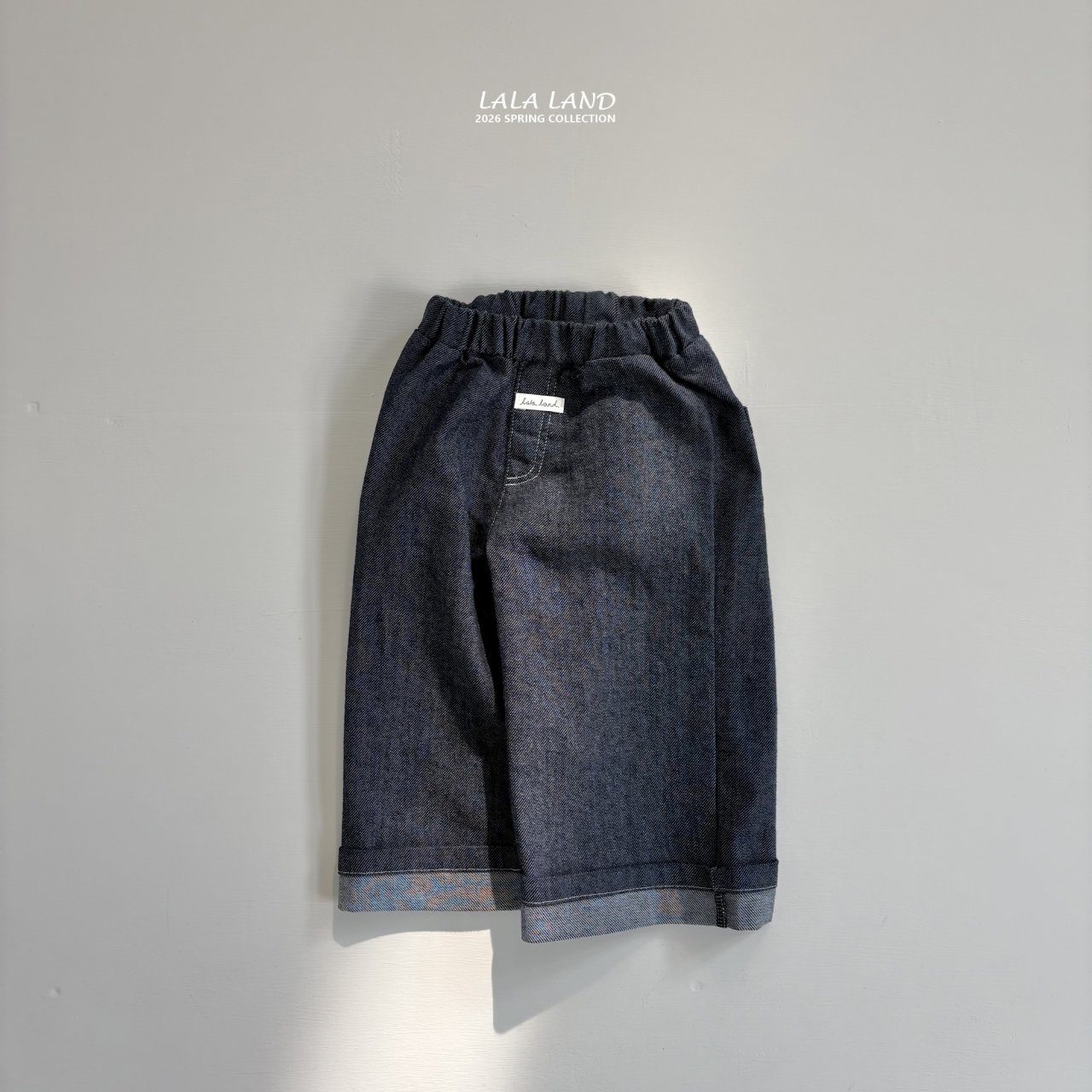 Lalaland | 又薄又軟demin pants(Black M95-105)