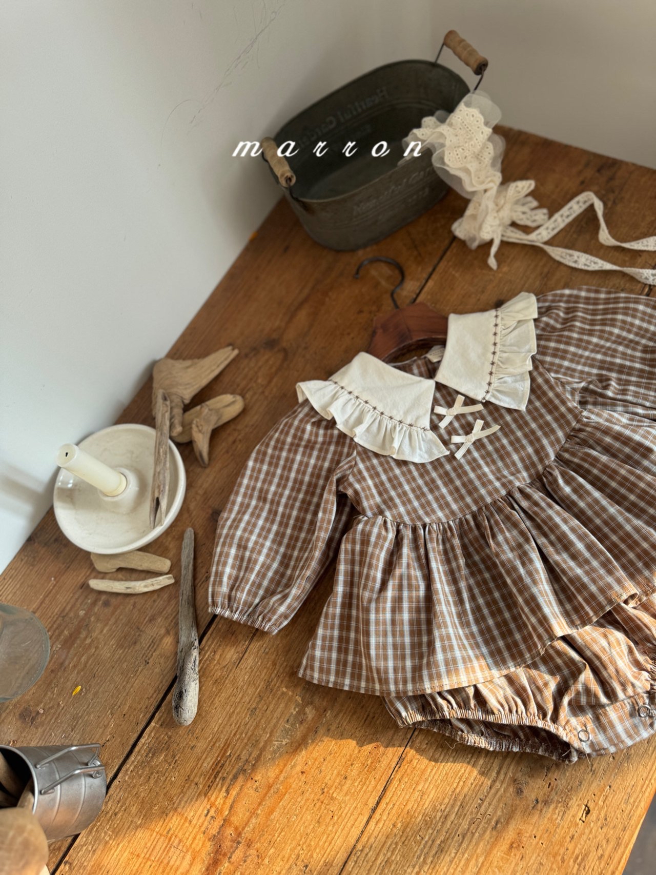 🇰🇷Marron babysuit
