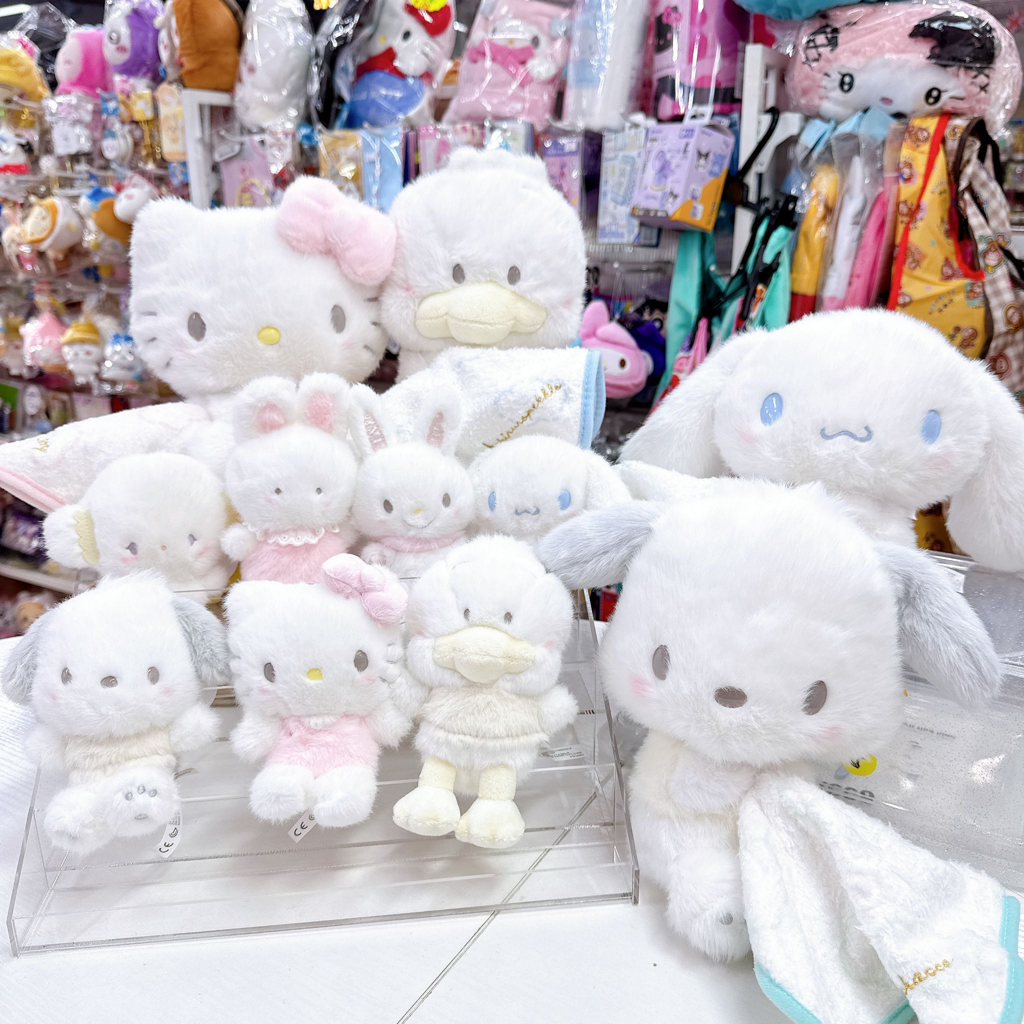 日本直送Samuel新款全白雲朵系列公仔/公仔掛飾/盲盒擺設隨機抽出