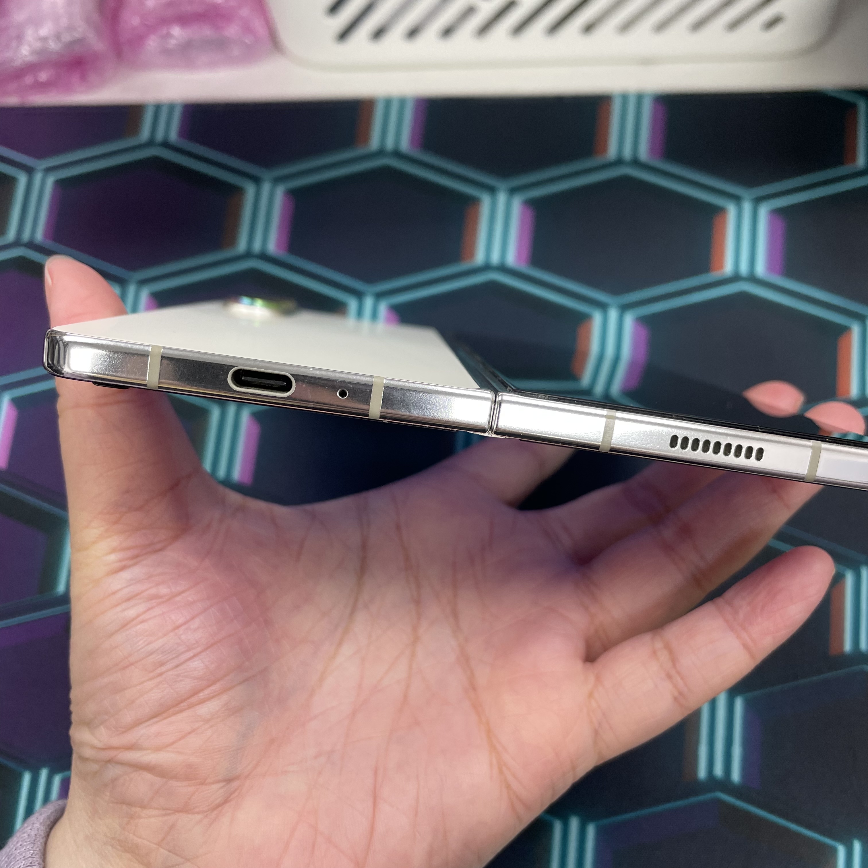 *5812B Galaxy Z Fold 5 完美機 12+256GB 白色 white