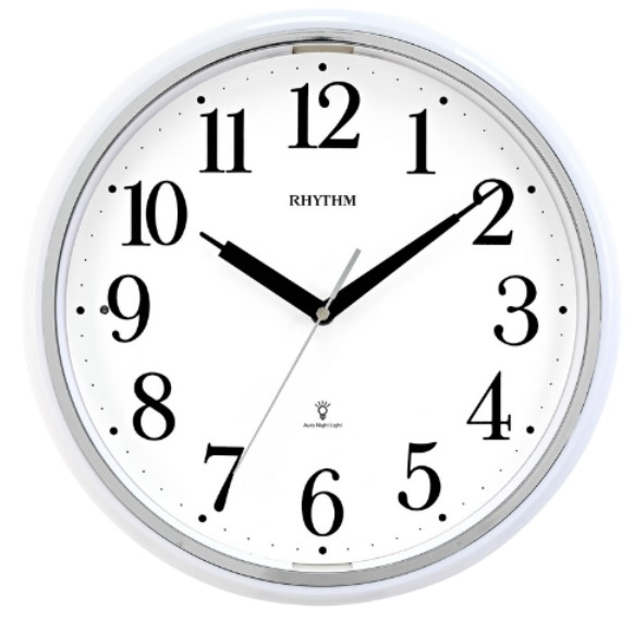 CMG633NR03/O32.5cm 自動感應夜燈圓掛鐘