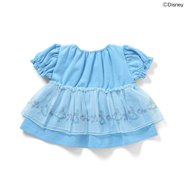 🇯🇵預訂 日本直送🇯🇵Apres les cours x 愛麗絲系列人物印花歐根紗翻領短袖上衣