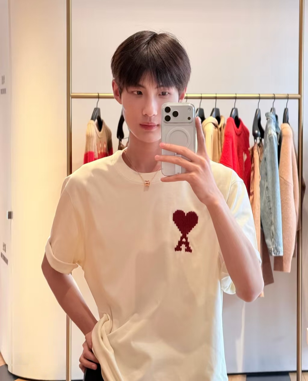 Ami de Coeur 馬年限定款刺繡短袖Tee