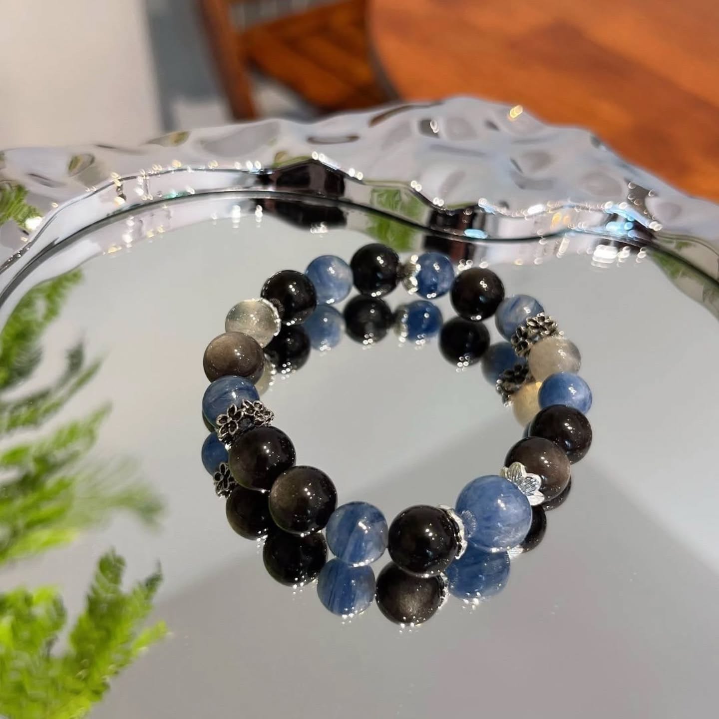 🪵深蓝星空🌃蓝晶石手串 🇨🇳