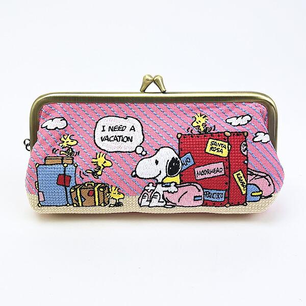 Snoopy刺繡筆袋