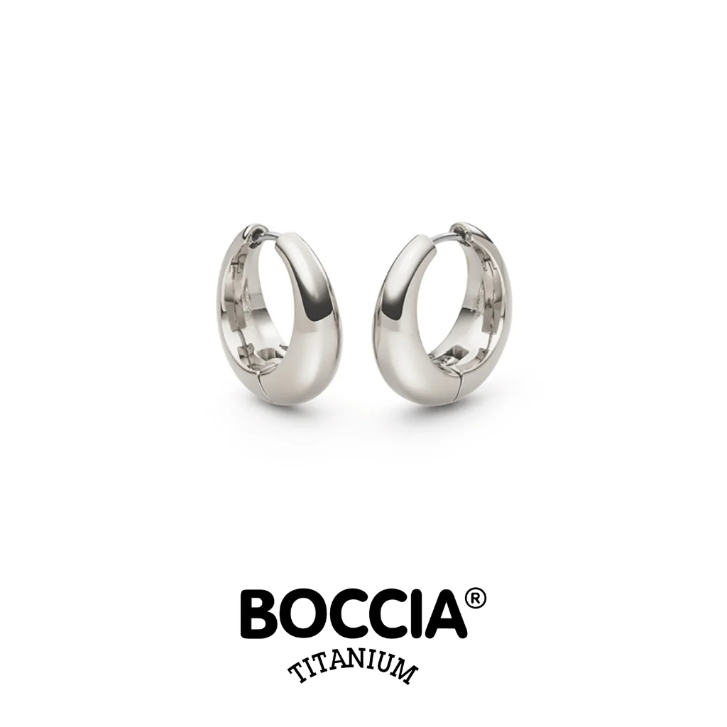 Boccia Titanium 05096-01 鈦金屬 / 耳環