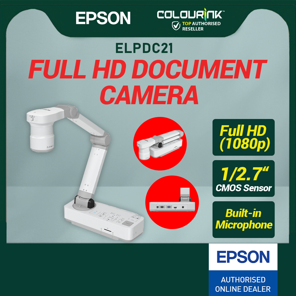 Epson ELPDC21 Full HD 1080p Document  Full HD resolution Classroom Office Use