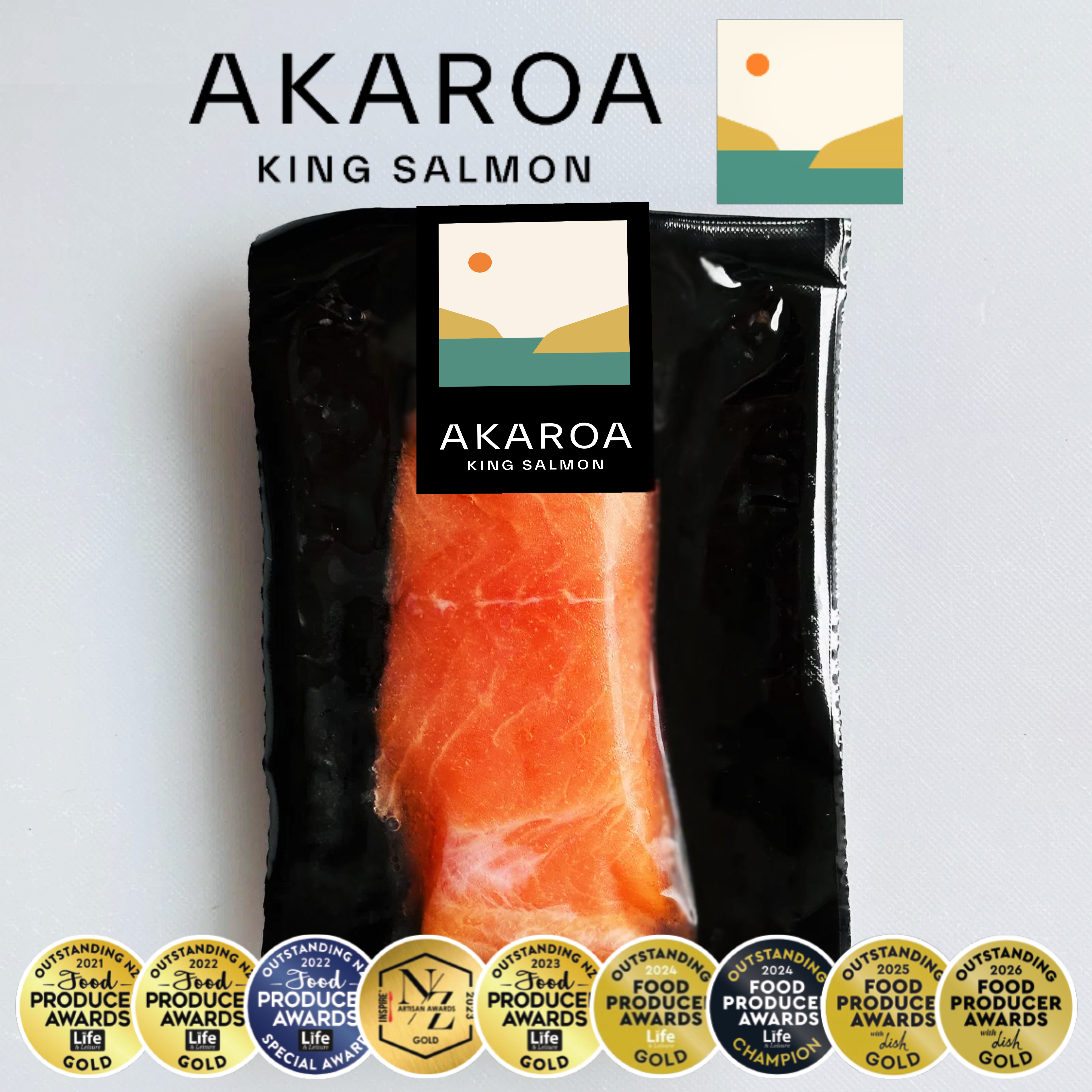❄️紐西蘭 海養帝皇三文魚切件 New Zealand Akaroa King Salmon Portion