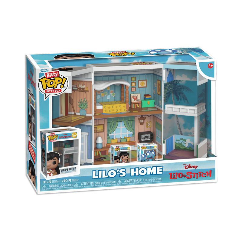 📦訂購 美國代購 Bitty Pop! Bitty Box Stitch Lilo's Home Figure 史迪仔 模型