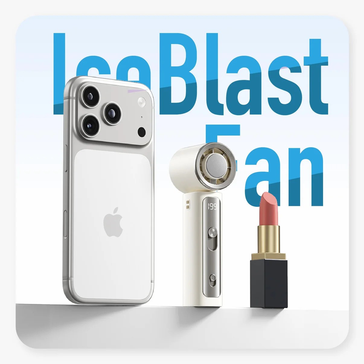 ARGO IceBlast Fan 手持冰敷高速風扇 [4色選擇]