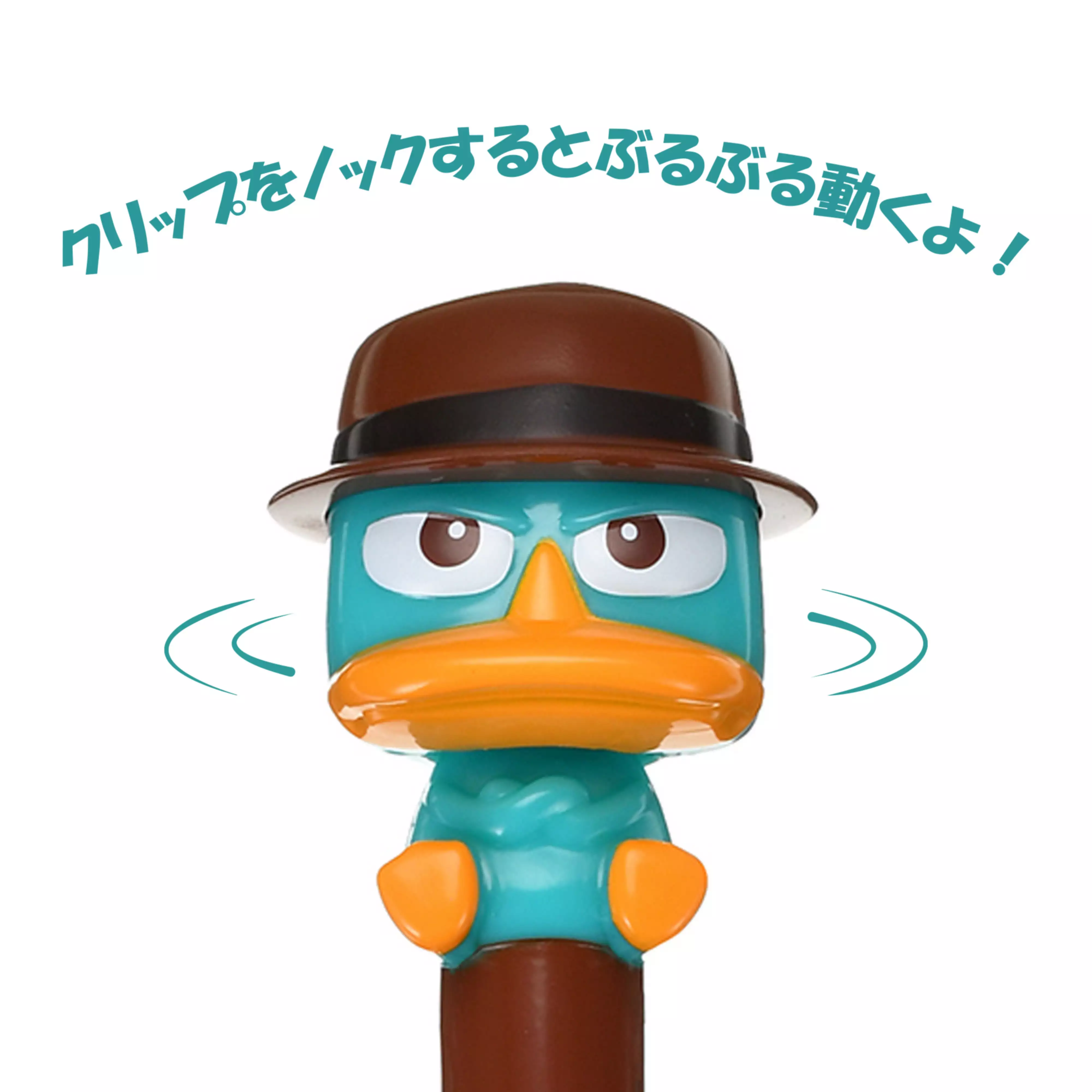 日本預訂📍日本迪士尼鴨嘴獸Perry立體公仔黑色筆