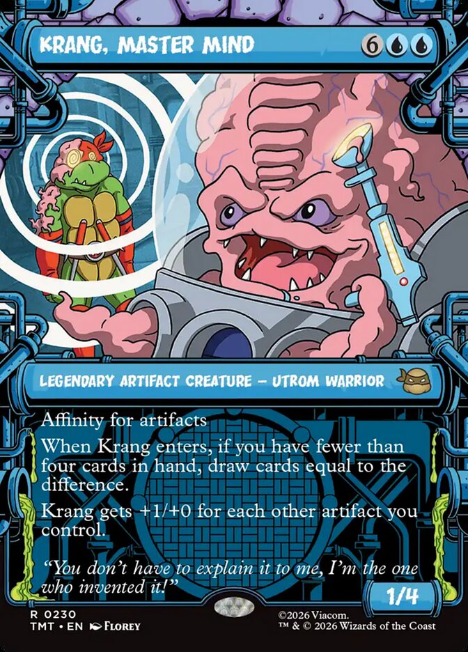 Krang, Master Mind [TMT-230] [EN]