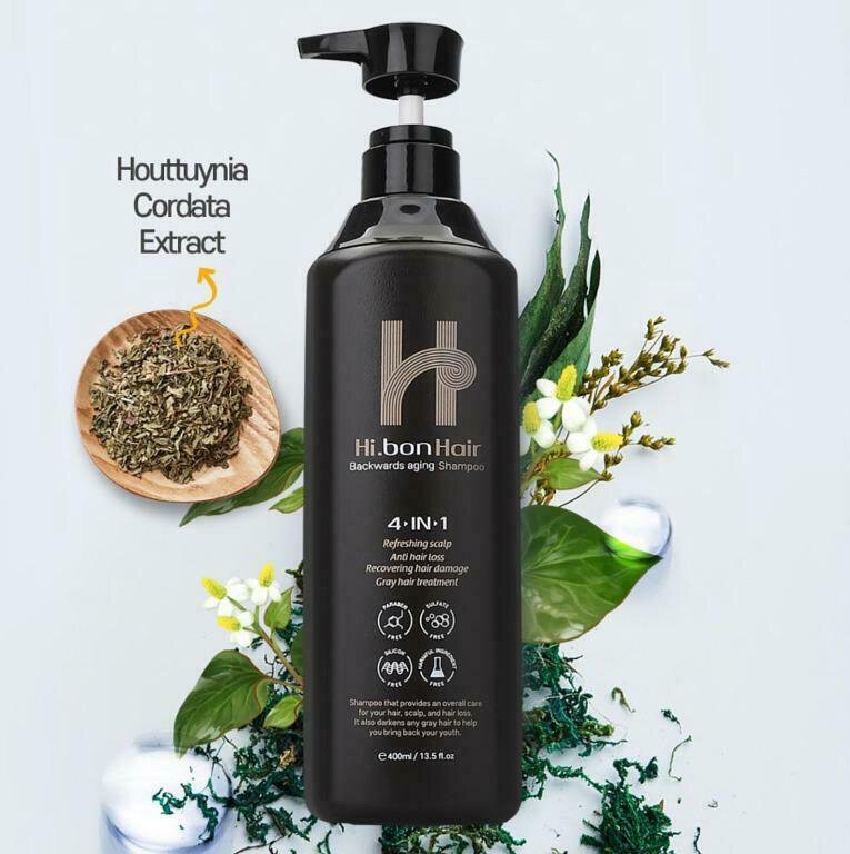 韓國 Hi.bonHair 4in1逆齡啡髮洗頭水 400ml