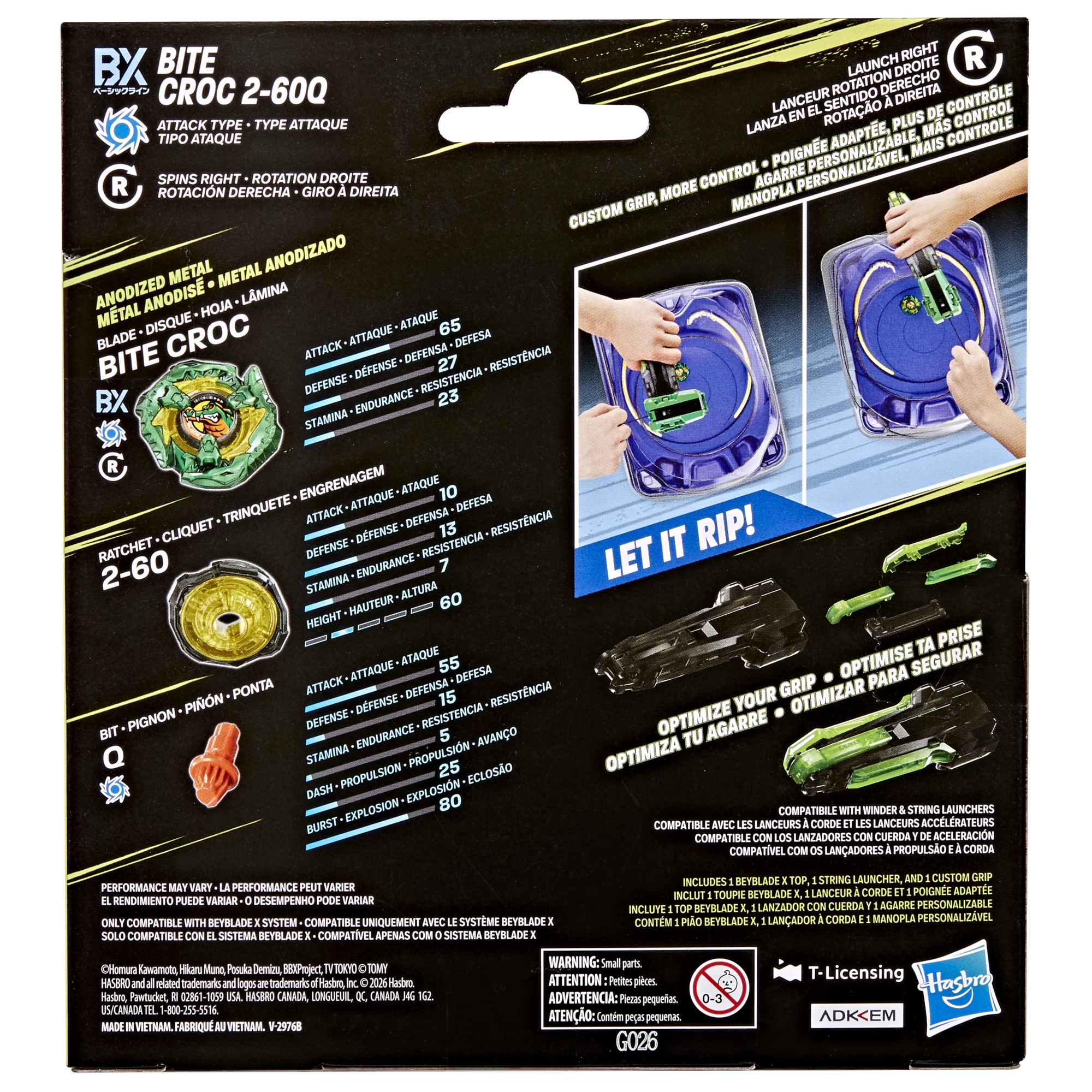 【戰力倍增/勝率激增】Beyblade X Deluxe String Launcher Custom Grip Top Set 專業拉線發射器+手柄二合一組 - 超強握感、射速升級、全港陀螺迷必備