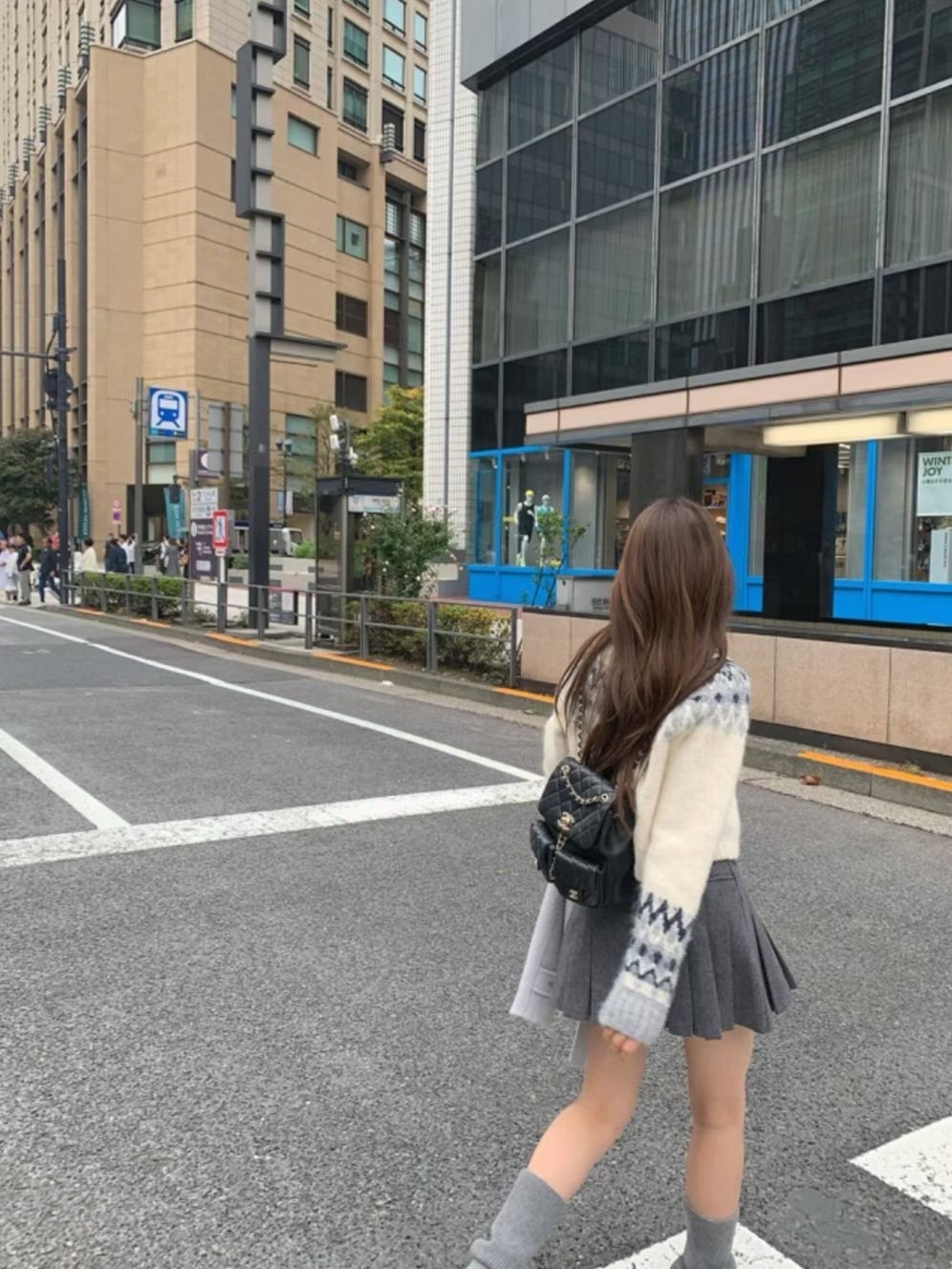 【 ☃️ 私心超愛～🩶北歐冬日感圖案 ♪ 軟糯多重拼色兩著外套⋆˚ʚɞ 】 Snowball Mochi Cardigan Top(三色入