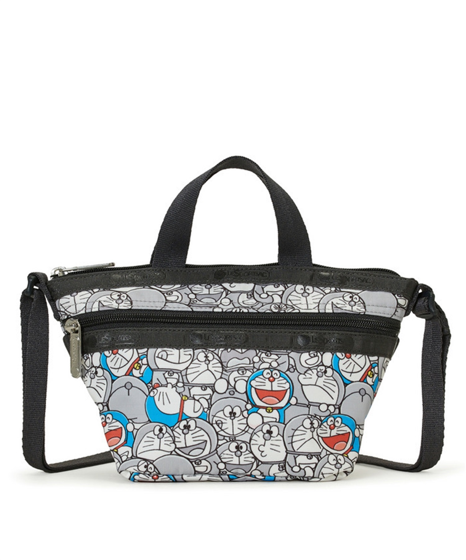 [訂購] [日本直送] 💙 LeSportsac「DORAEMON MINI CROSSBODY」 📏 尺寸/內容：高約14cm｜闊約12cm｜厚約6cm {TF260804}